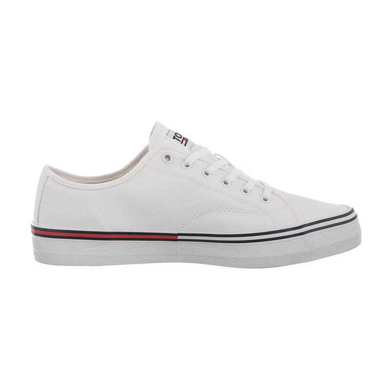 Tommy Hilfiger Jeans Essential Low Cut White EM0EM00962 YBR (TH401-d) bateliai