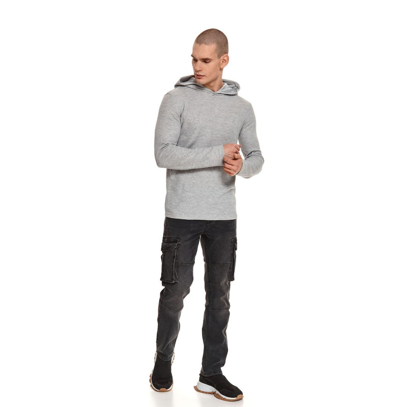 MEN'S T-SHIRT LONG SLEEVE TOP SECRET marškinėliai