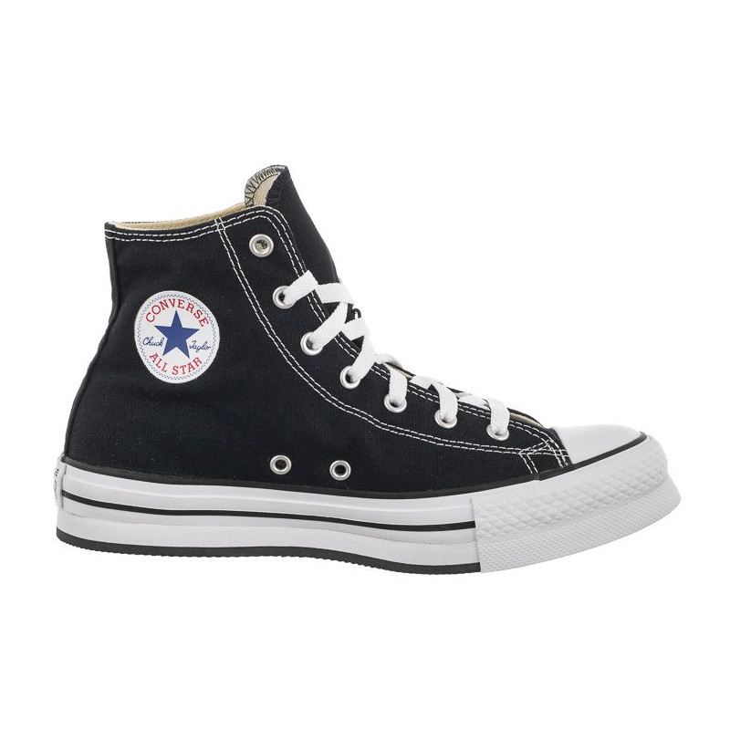 Converse CT All Star Eva Lift Hi Black/White/Black 272855C (CO521-b) bateliai