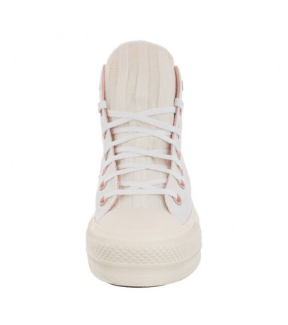 Converse CT All Star Lift Hi White/Egret/Pink Clay 572709C (CO531-a) bateliai