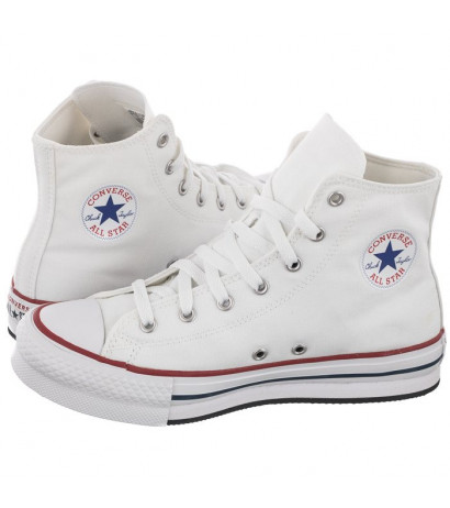 Converse CT All Star Eva Lift Hi White/Garnet/Navy 272856C (CO521-a) bateliai