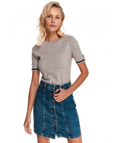 LADYS SWEATER SHORT SLEEVE TOP SECRET megztinis - Drabuziai internetu