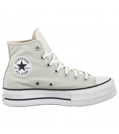 Converse CT All Star Lift Hi Light Silver/Black/White 572720C (CO468-c) bateliai