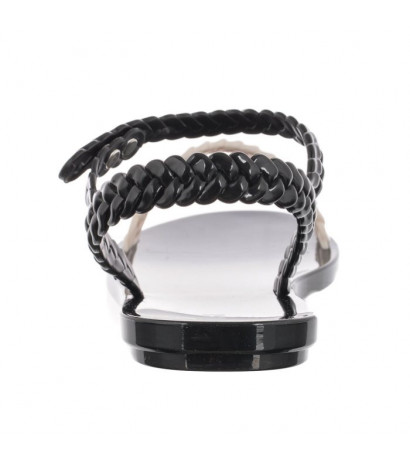 Melissa Wrap Sandal AD 33665/AB430 Black/Beige (ML233-b) sandalai