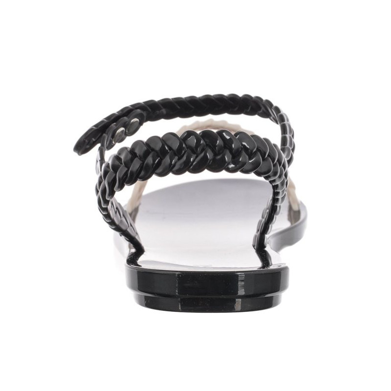 Melissa Wrap Sandal AD 33665/AB430 Black/Beige (ML233-b) sandalai