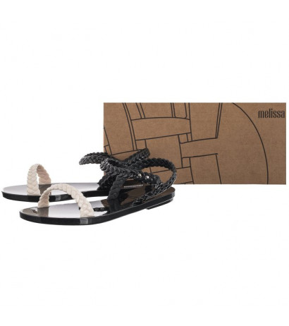 Melissa Wrap Sandal AD 33665/AB430 Black/Beige (ML233-b) sandalai