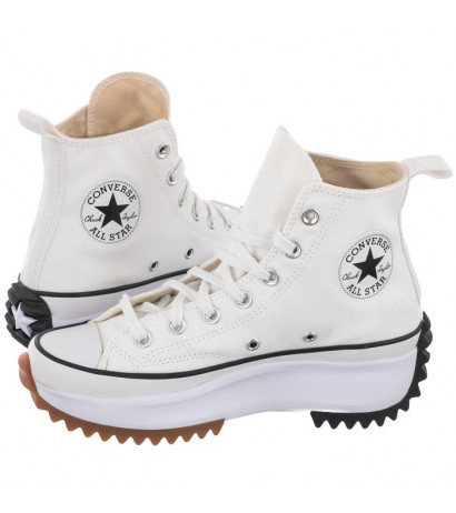 Converse Run Star Hike Hi White/Black/Gum 166799C (CO485-b) bateliai