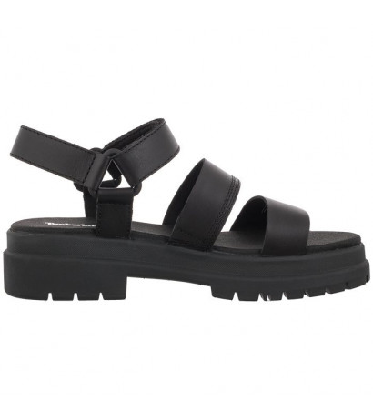 Timberland London Vibe Ankle Strap Sandal Black Full Grain 0A29MV 001 (TI102-a) sandalai