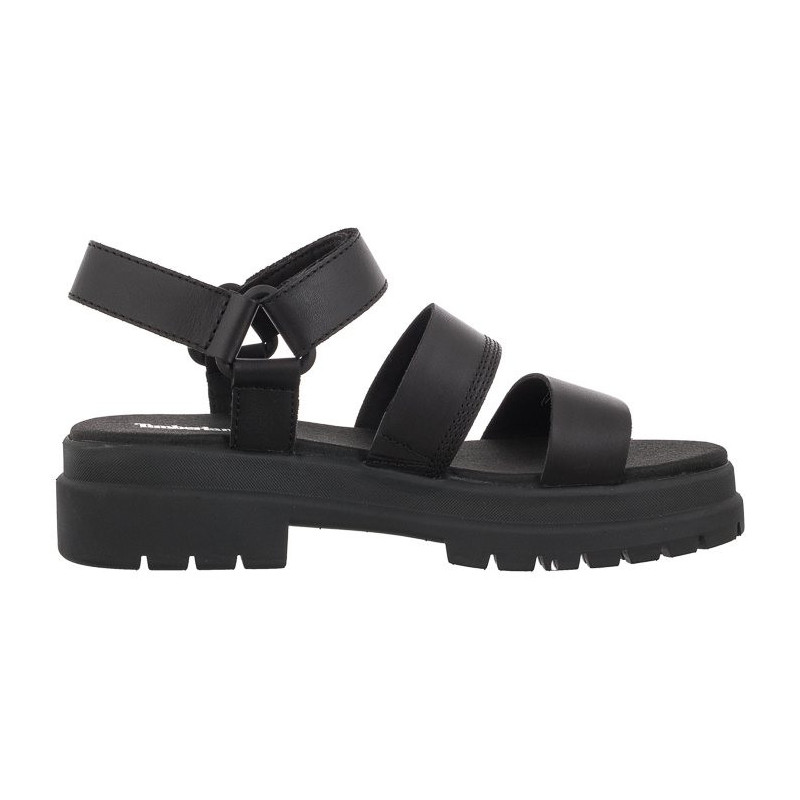 Timberland London Vibe Ankle Strap Sandal Black Full Grain 0A29MV 001 (TI102-a) sandalai