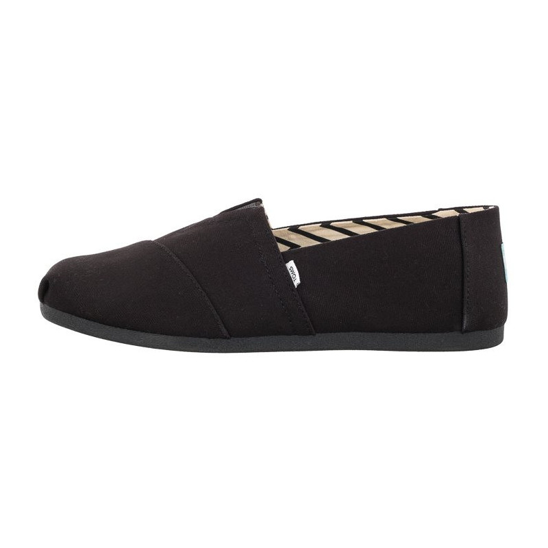 Toms Alpargata Black/Black Recycled Cotton Canvas 10017670 (TS19-b) sportiniai bateliai 