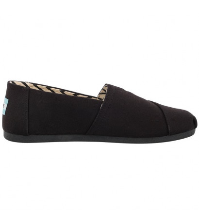 Toms Alpargata Black/Black Recycled Cotton Canvas 10017670 (TS19-b) sportiniai bateliai 