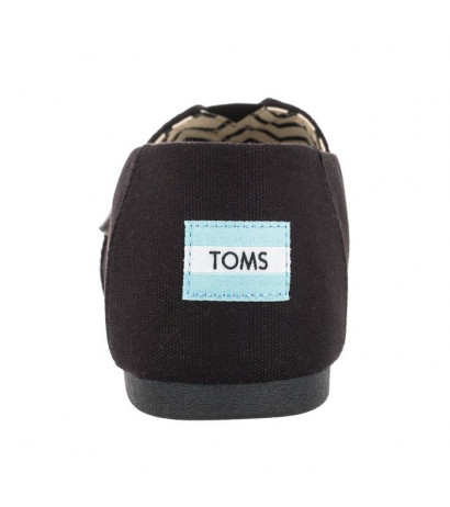 Toms Alpargata Black/Black Recycled Cotton Canvas 10017670 (TS19-b) sportiniai bateliai 