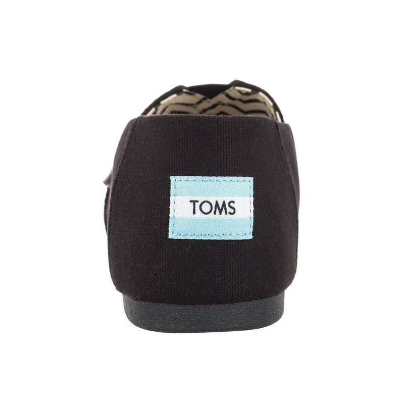 Toms Alpargata Black/Black Recycled Cotton Canvas 10017670 (TS19-b) sportiniai bateliai 