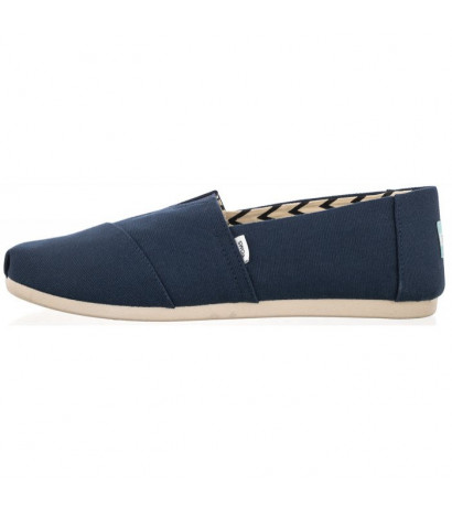 Toms Alpargata Navy Recycled Cotton Canvas 10017660 (TS19-c) bateliai