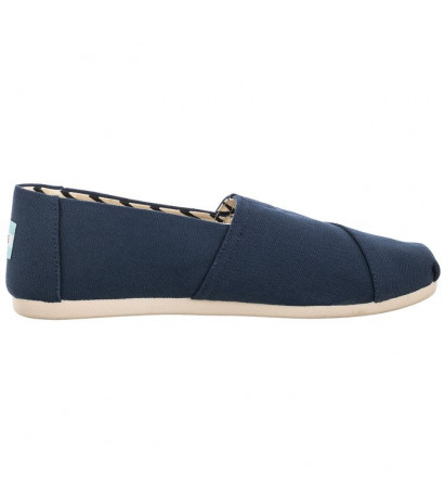Toms Alpargata Navy Recycled Cotton Canvas 10017660 (TS19-c) bateliai