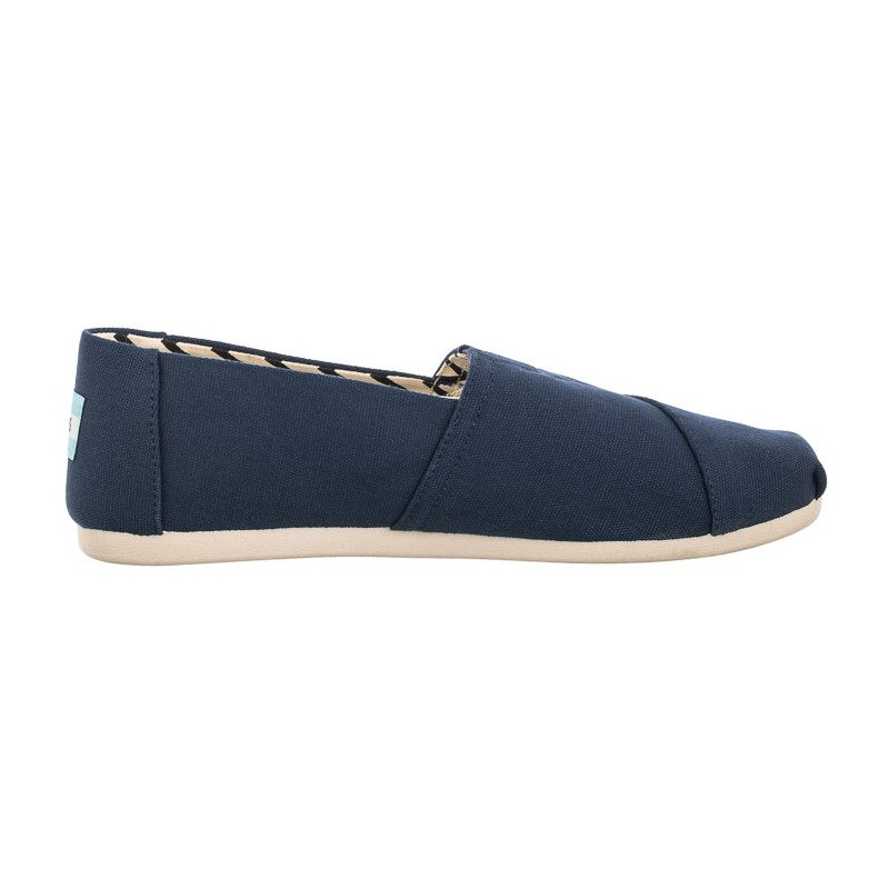Toms Alpargata Navy Recycled Cotton Canvas 10017660 (TS19-c) bateliai