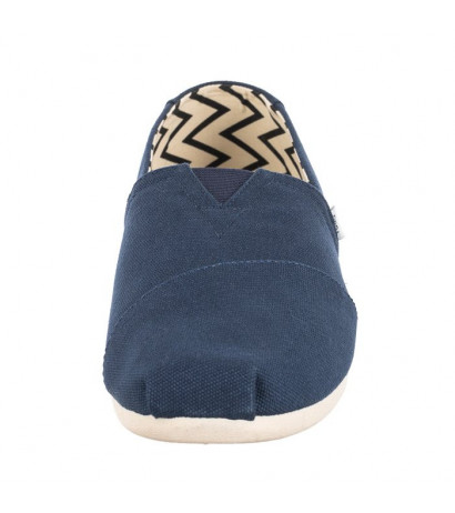 Toms Alpargata Navy Recycled Cotton Canvas 10017660 (TS19-c) bateliai