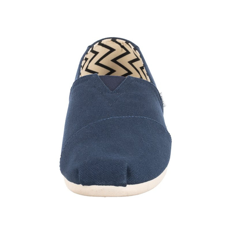 Toms Alpargata Navy Recycled Cotton Canvas 10017660 (TS19-c) bateliai