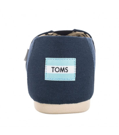 Toms Alpargata Navy Recycled Cotton Canvas 10017660 (TS19-c) bateliai