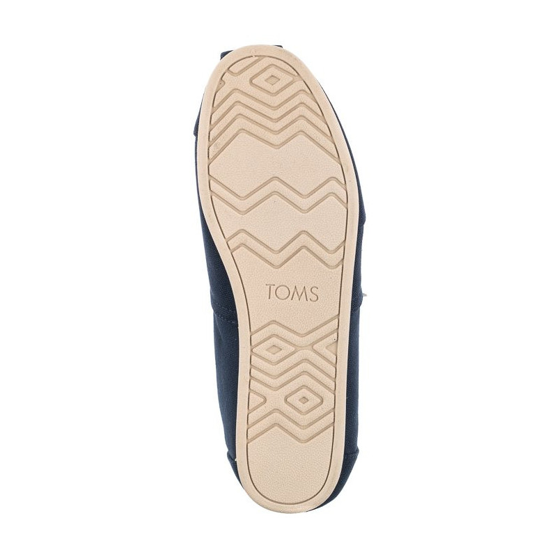 Toms Alpargata Navy Recycled Cotton Canvas 10017660 (TS19-c) bateliai