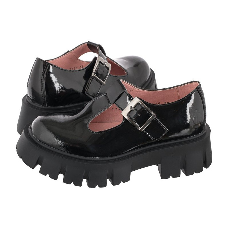 Altercore Jane Vegan Black Patent (AL88-b) bateliai