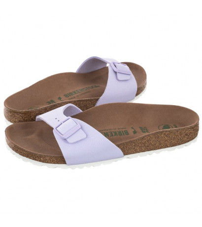 Birkenstock Madrid BS Lavender Fog Vegan 1022741 (BK93-e) šlepetės - Batai