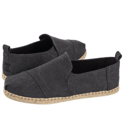 Toms Deconstructed Alpargata Rope Black Washed Canvas 10011621 (TS22-a) sportiniai bateliai 