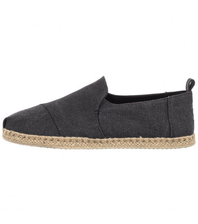 Toms Deconstructed Alpargata Rope Black Washed Canvas 10011621 (TS22-a) bateliai
