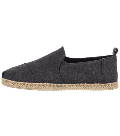 Toms Deconstructed Alpargata Rope Black Washed Canvas 10011621 (TS22-a) sportiniai bateliai 