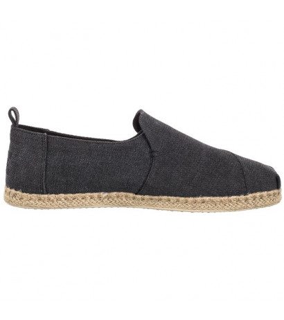 Toms Deconstructed Alpargata Rope Black Washed Canvas 10011621 (TS22-a) bateliai