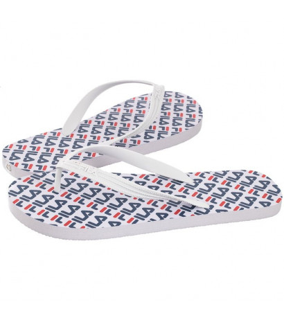 Fila Troy Logo Slipper White FFM0029.10004 (FI82-a) batai