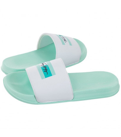 Tommy Hilfiger Flag Print Pool Slide White/Aquamarine T3A0-32197-1172 A166 (TH436-a) šlepetės - Batai
