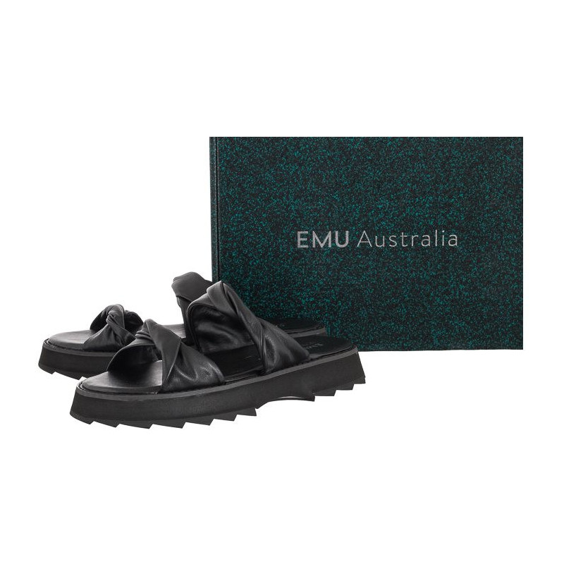 EMU Australia Bamboo Black W12703 (EM415-a) Moteriški batai/šlepetės