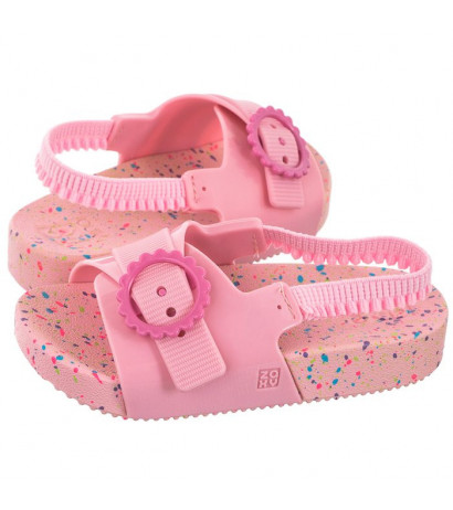 Zaxy Nina Flor Slide Baby 18430/90163 Różowe (ZA138-b) sandalai