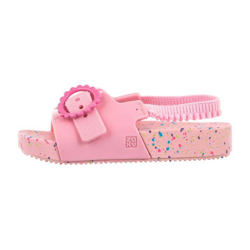 Zaxy Nina Flor Slide Baby 18430/90163 Różowe (ZA138-b) sandalai