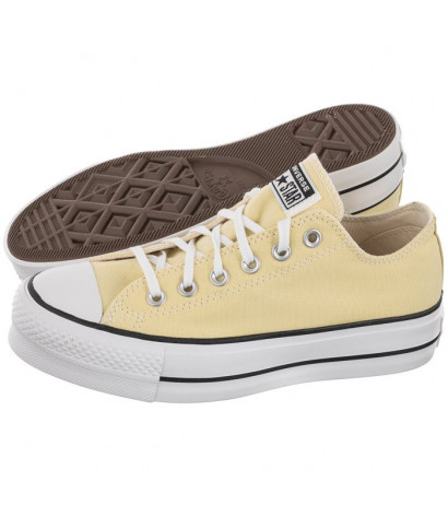 Converse CT All Star Lift OX Lemon Drop/Black/White A00560C (CO547-a) bateliai