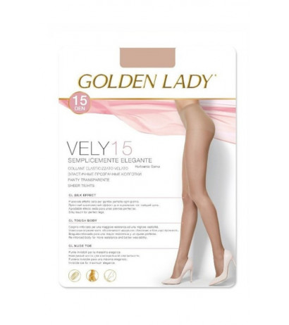 Golden Lady pėdkelnės su likra