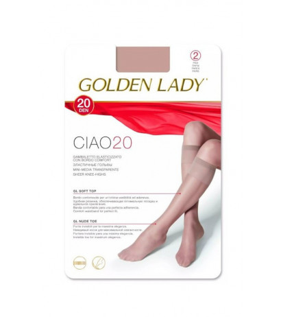 Golden Lady kojinės iki kelių 