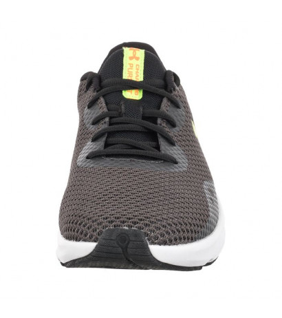 Under Armour Charged Pursuit 3 Gry/Blk 3024878-100 (UN12-a) bėgimo bateliai