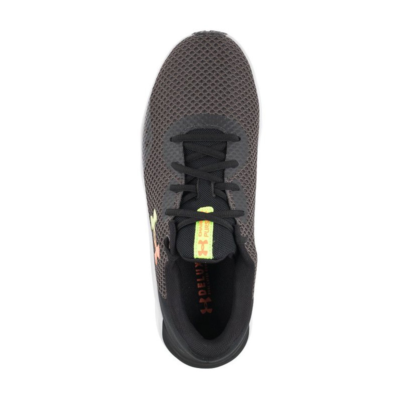 Under Armour Charged Pursuit 3 Gry/Blk 3024878-100 (UN12-a) bėgimo bateliai