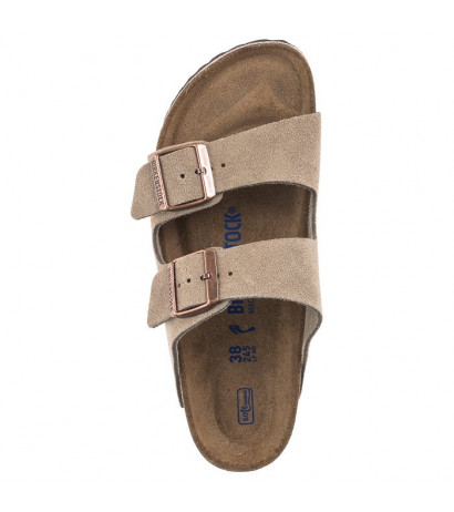 Birkenstock Arizona BS Soft Footbed Taupe 0951303 (BK180-a) Moteriški batai/šlepetės