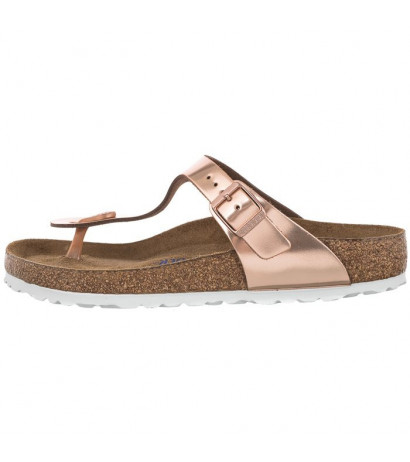 Birkenstock Gizeh BS Soft Footbed Metallic Copper 1005048 (BK189-a) šlepetės