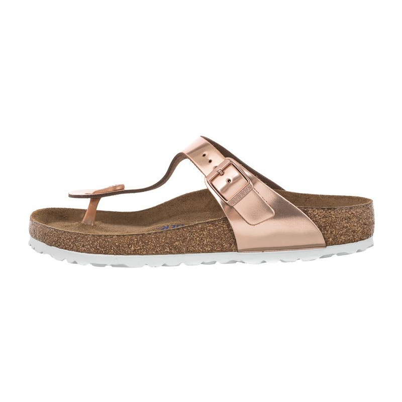 Birkenstock Gizeh BS Soft Footbed Metallic Copper 1005048 (BK189-a) šlepetės
