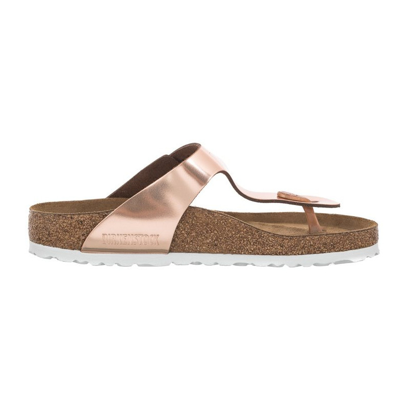 Birkenstock Gizeh BS Soft Footbed Metallic Copper 1005048 (BK189-a) šlepetės