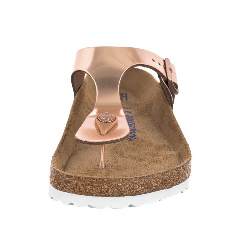Birkenstock Gizeh BS Soft Footbed Metallic Copper 1005048 (BK189-a) šlepetės