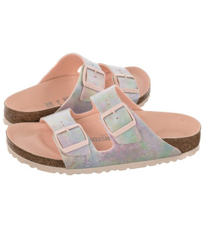 Birkenstock Arizona BS Iridescent Light Rose Vegan 1021334 (BK185-b) šlepetės - Batai