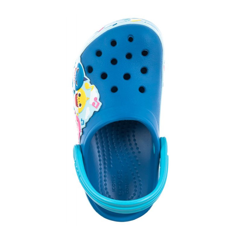 Crocs Fl Baby Shark Band Clog T Bright Cobalt 207066-4JL (CR243-a) šlepetės