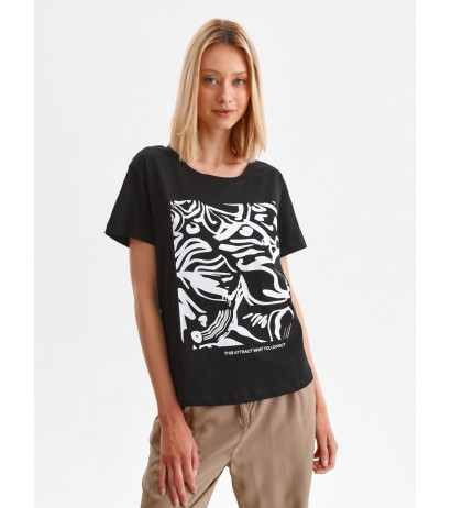 LADYS T-SHIRT SHORT SLEEVE TOP SECRET marškinėliai - Drabuziai internetu