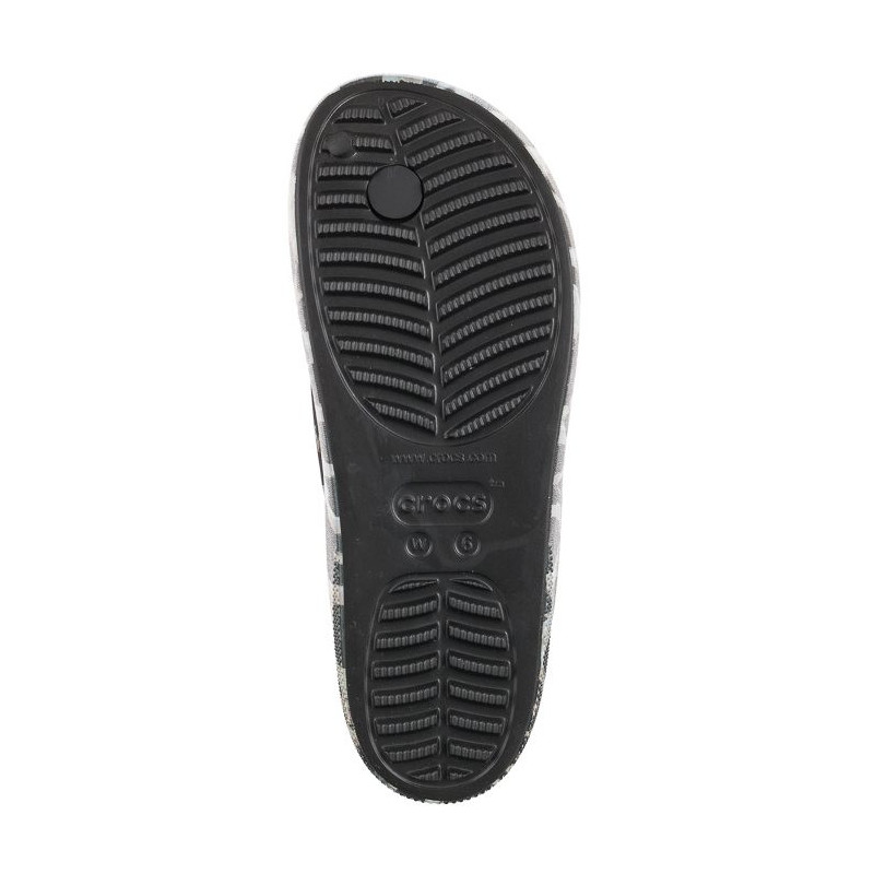 Crocs Classic Platform Animal Remix Flip W Black/Leopard 207845-0CU (CR235-a) šlepetės