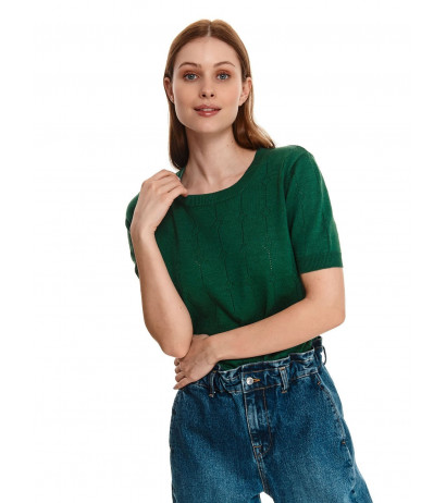 LADYS SWEATER SHORT SLEEVE TOP SECRET megztinis - Drabuziai internetu
